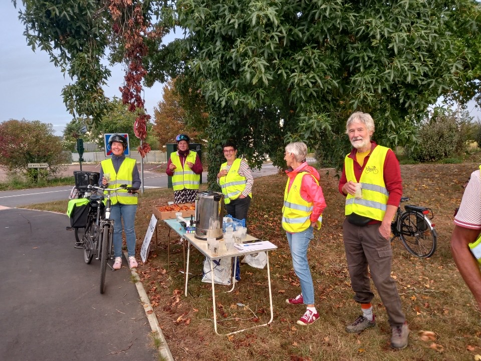 Septembre 2023 encouragements pour les vélotafeurs